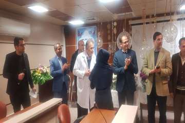 مراسم میلاد با سعادت حضرت فاطمه زهرا (س) و تقدیر از پرستاران نمونه بیمارستان توانبخشی رفیده